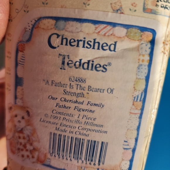 Cherished Teddies Father Bear - Picture 5 of 5